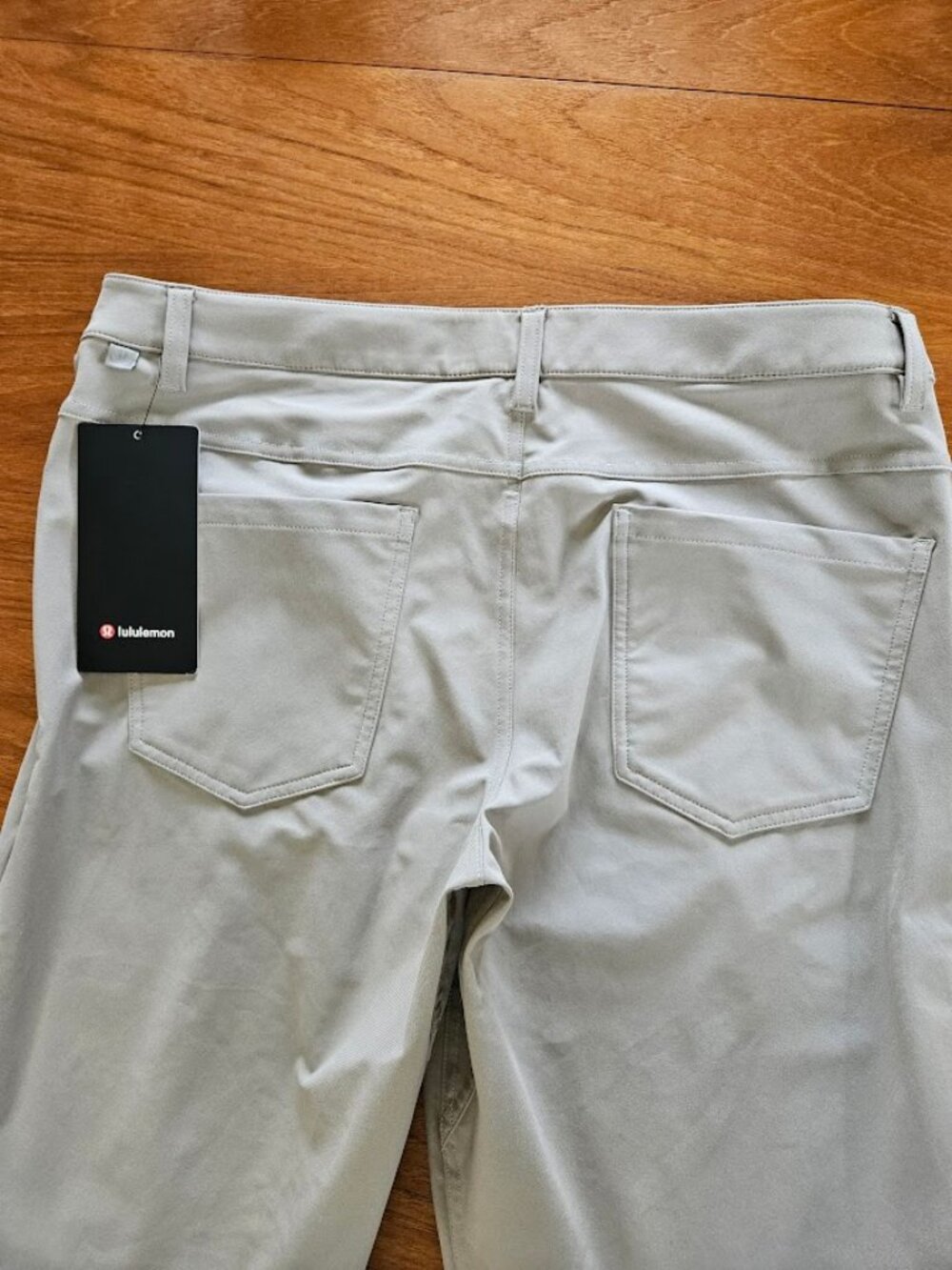 NWT Lululemon ABC Pant Classic 32” Riverstone 34 - Picture 8 of 13
